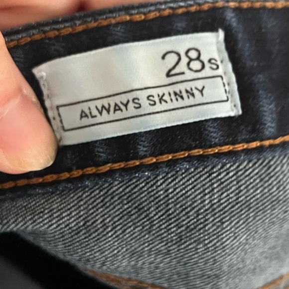 GAP Dark Wash Always Skinny Jeans 28 Short - Picture 3 of 3